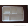 military 5 compartment tray